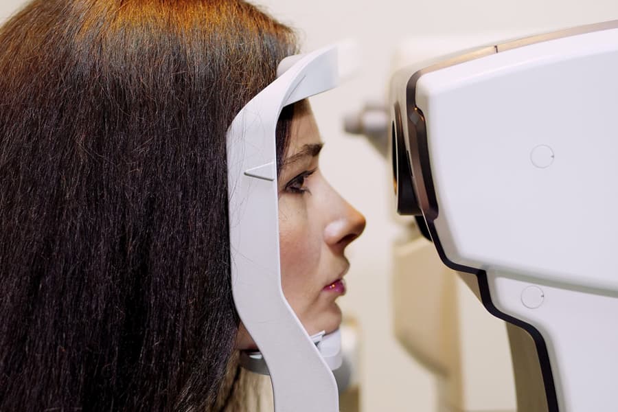 Medida de presión intraocular